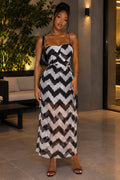 Monochrome Muse Dress